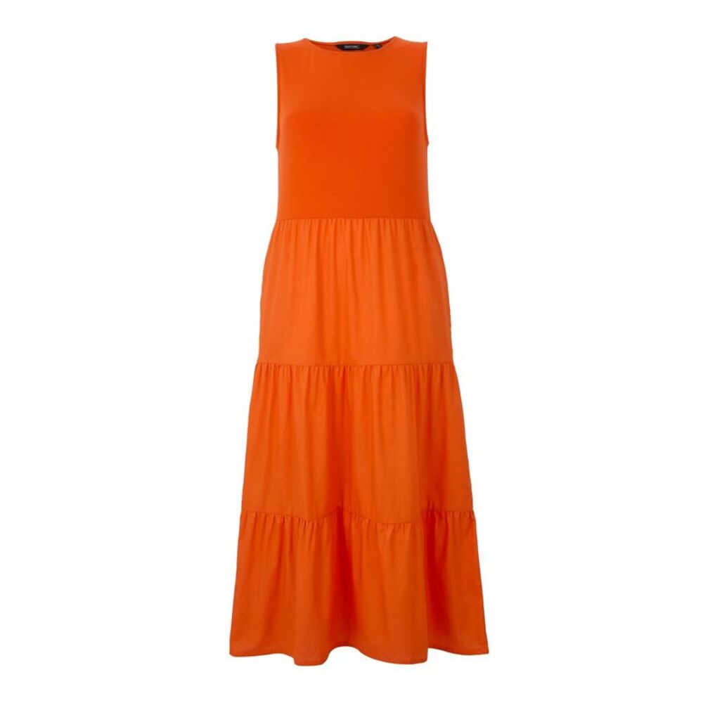Regatta Womens/Ladies Tarise Midi Dress / Tangerine Tango